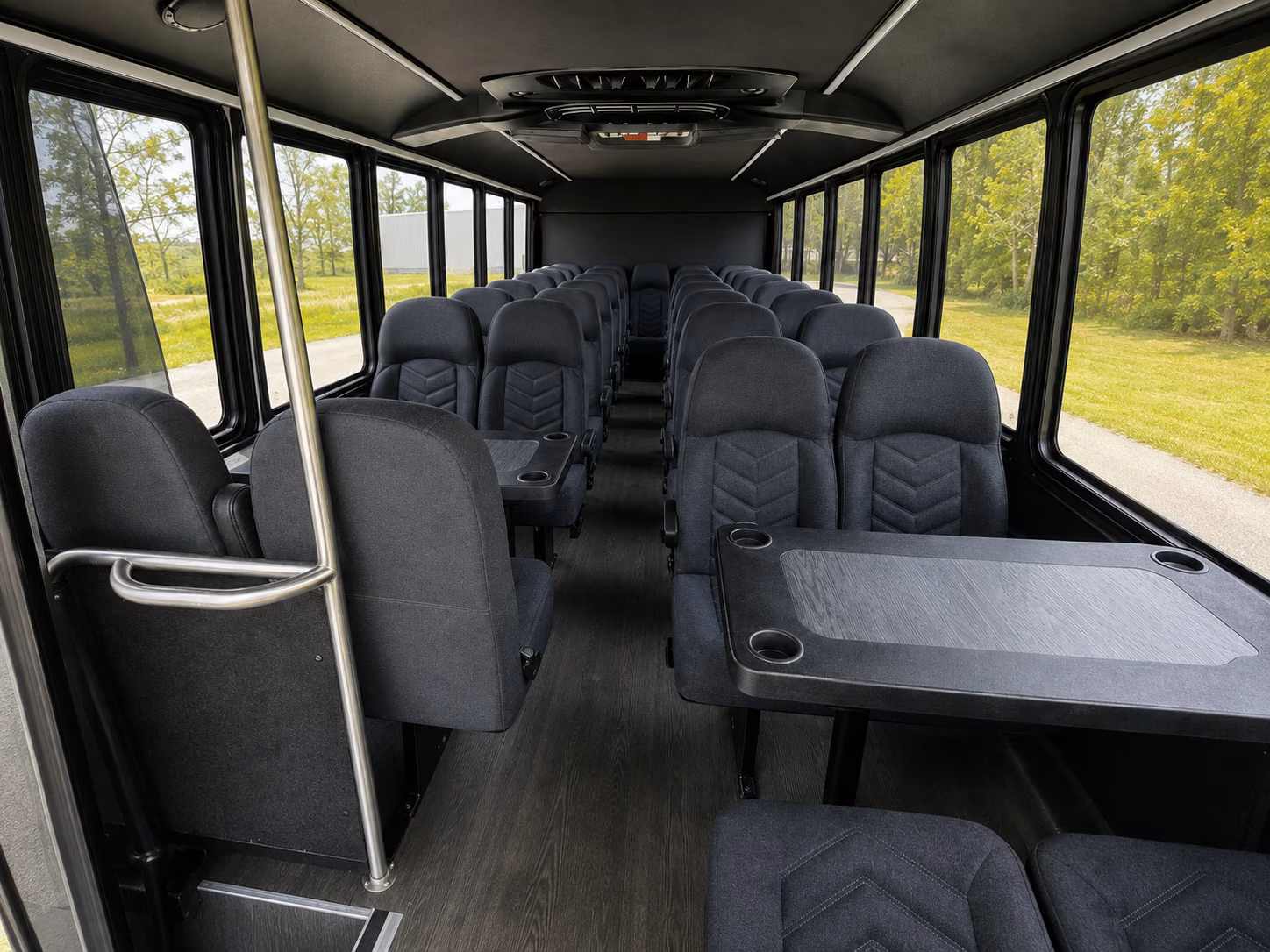 sioux falls 18 passenger minibus inside