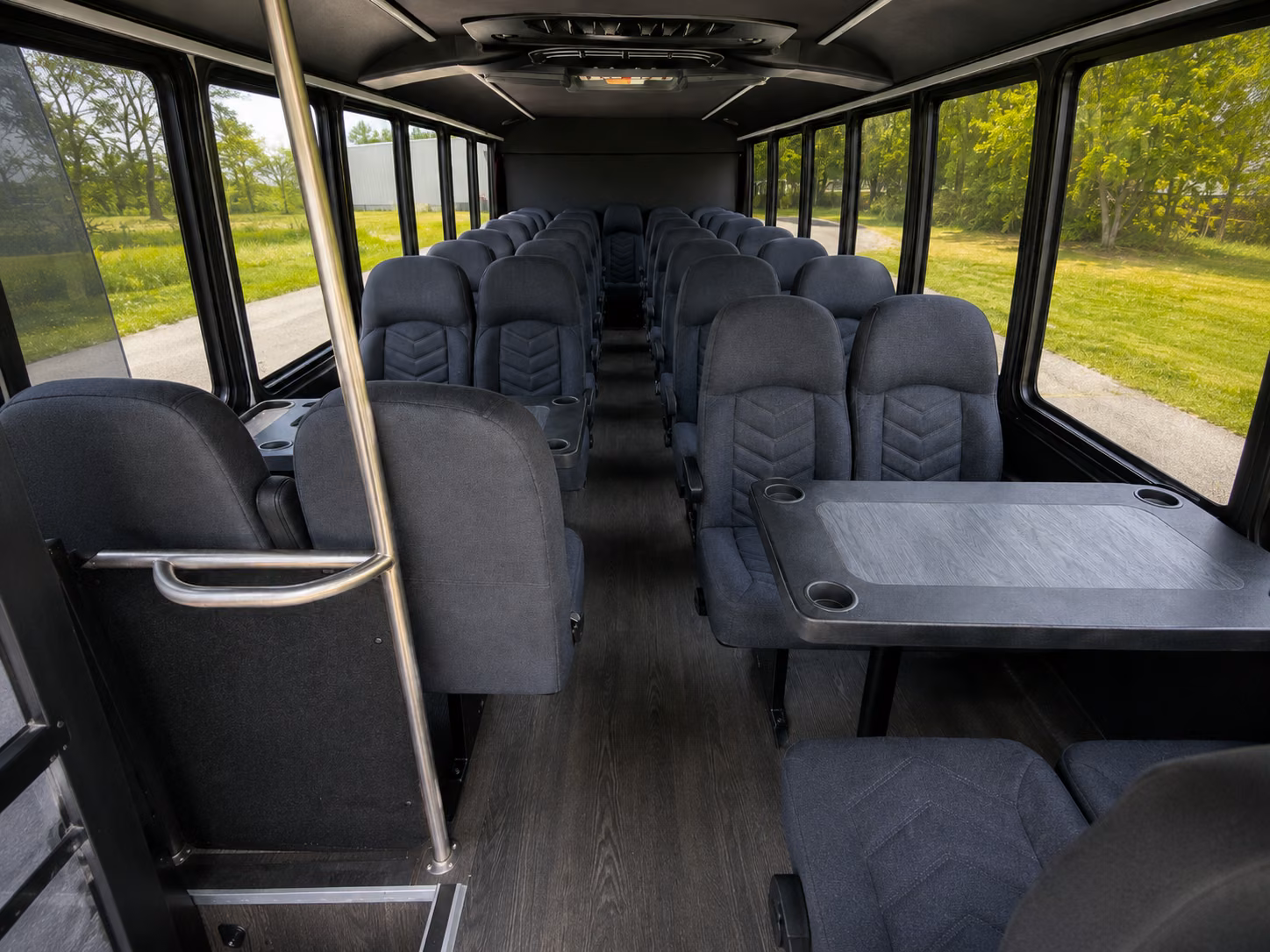 sioux falls 20 passenger minibus interior