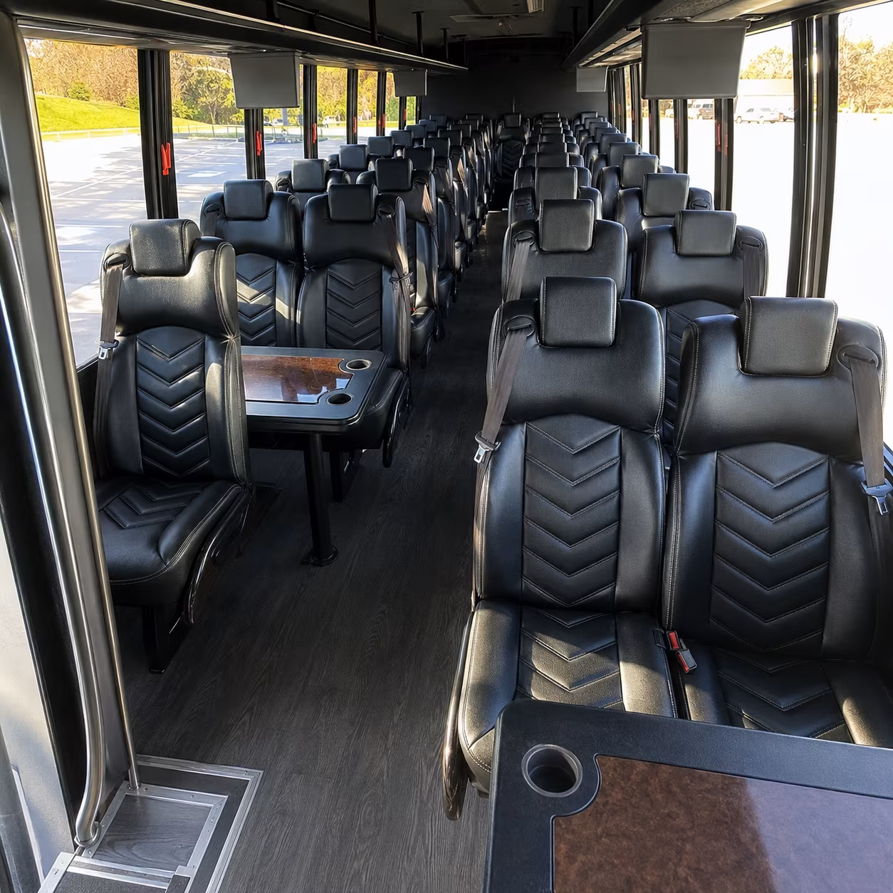 sioux falls 25 passenger minibus inside