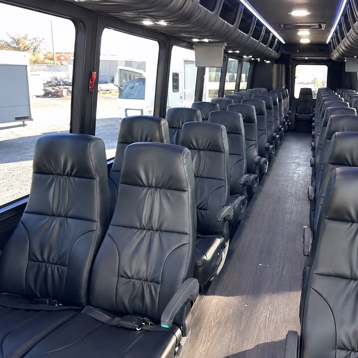 sioux falls 28 passenger minibus inside
