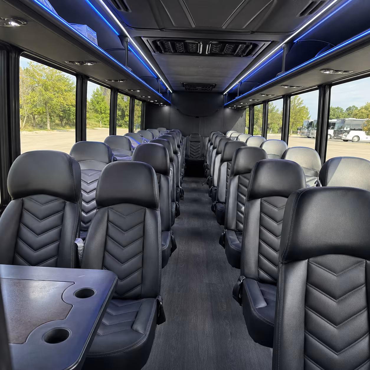 sioux falls 30 passenger minibus interior