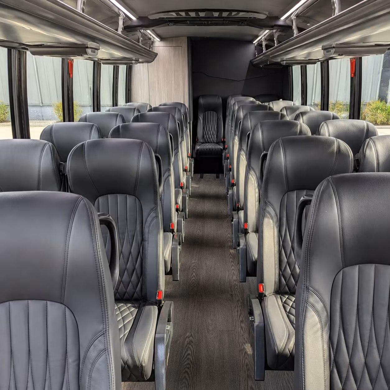 sioux falls 35 passenger minibus interior
