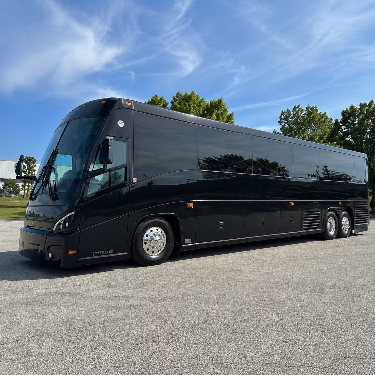 sioux falls 47 passenger charter bus