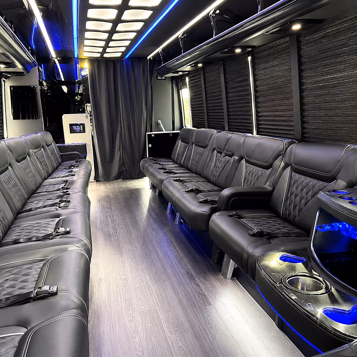 sioux falls party bus inside