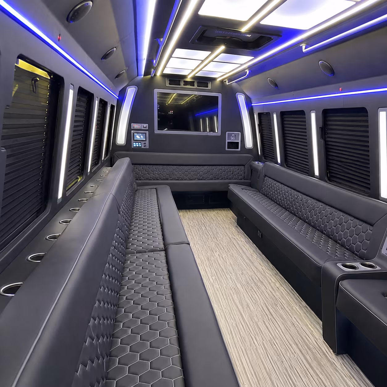 sioux falls party bus interior