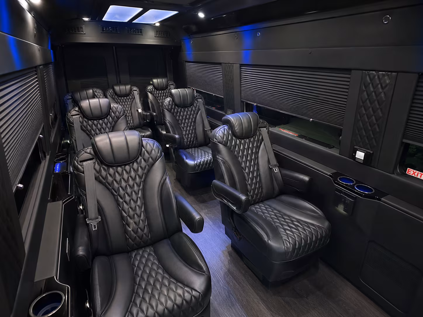 sioux falls sprinter van with driver interior