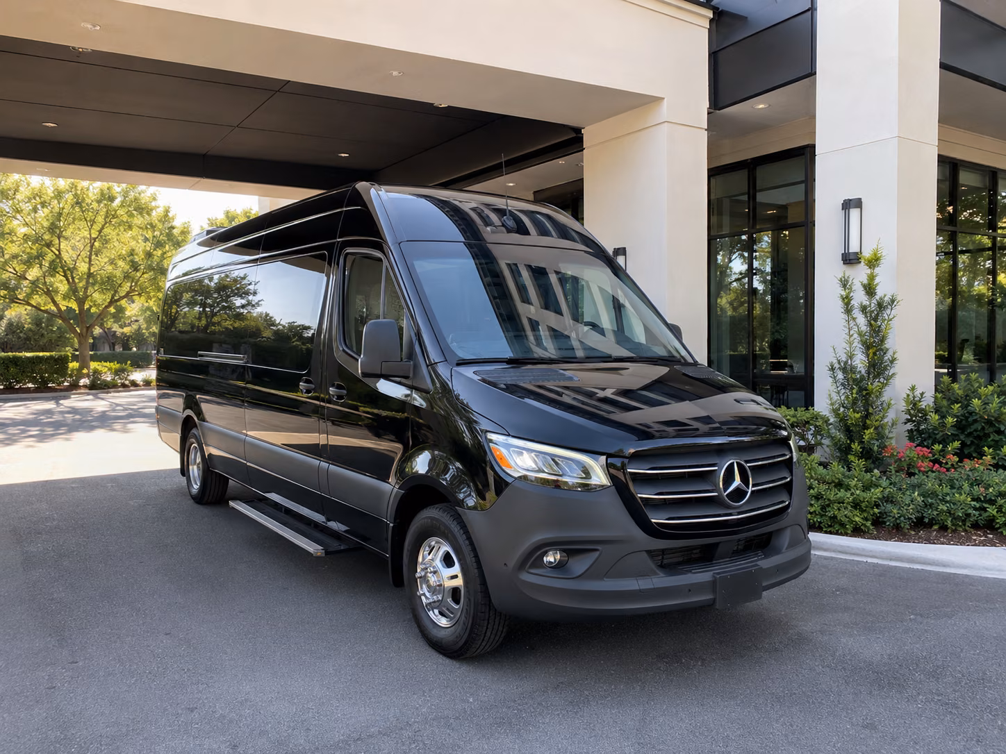 sioux falls sprinter van with driver